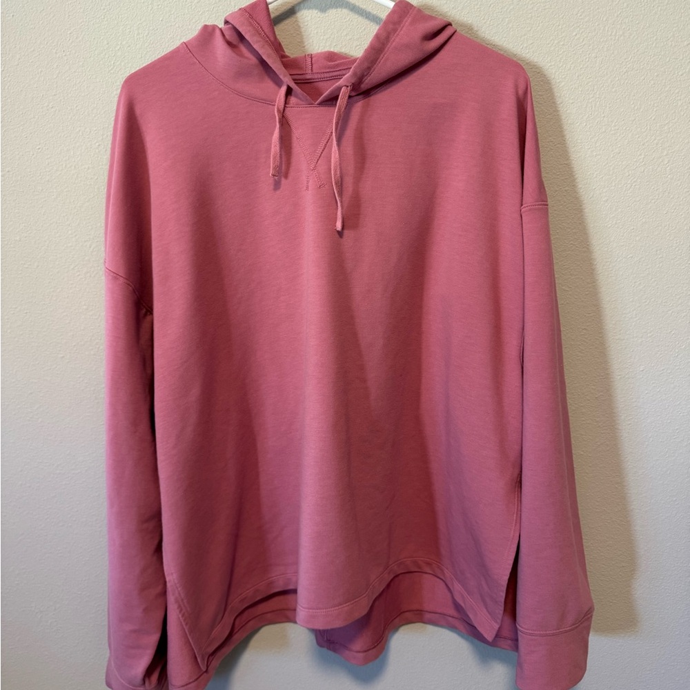 Nike Women’s Yoga Drifit Mauve Hoodie Size X-Large